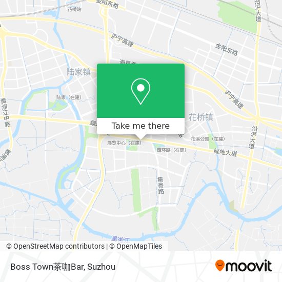 Boss Town茶咖Bar map