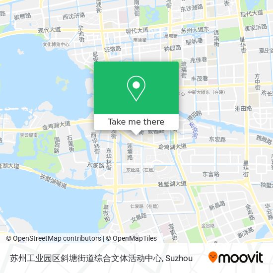 苏州工业园区斜塘街道综合文体活动中心 map