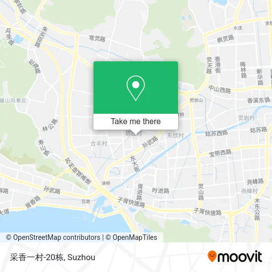 采香一村-20栋 map