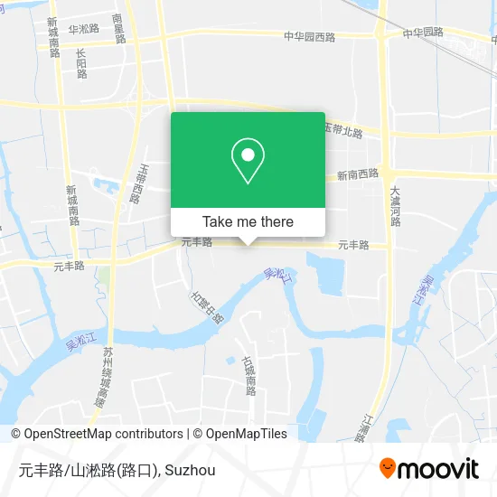 元丰路/山淞路(路口) map