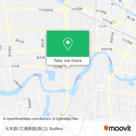 元丰路/江浦南路(路口) map