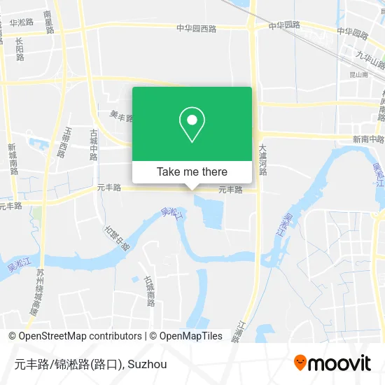 元丰路/锦淞路(路口) map