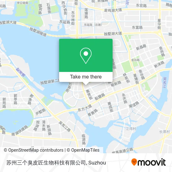 苏州三个臭皮匠生物科技有限公司 map