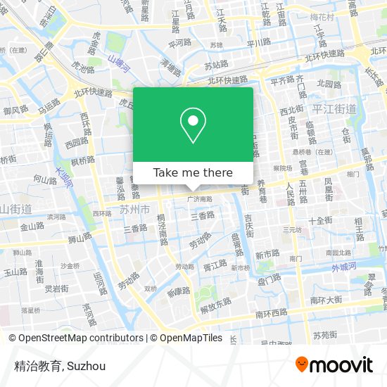 精治教育 map