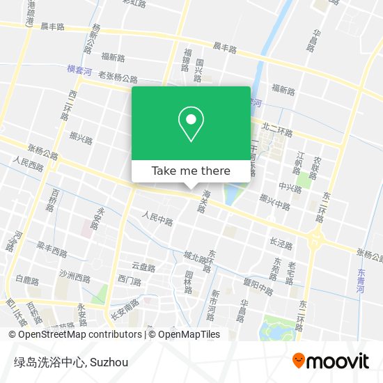 绿岛洗浴中心 map