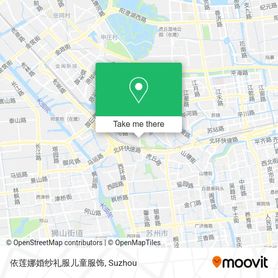 依莲娜婚纱礼服儿童服饰 map