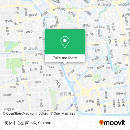 奥体中心公寓-1栋 map