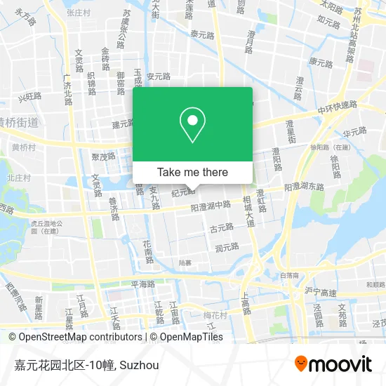 嘉元花园北区-10幢 map