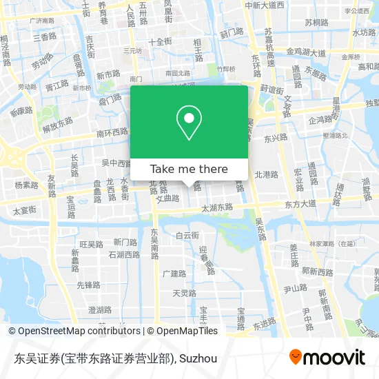 东吴证券(宝带东路证券营业部) map
