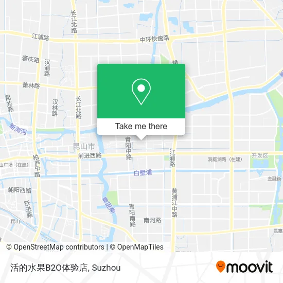 活的水果B2O体验店 map