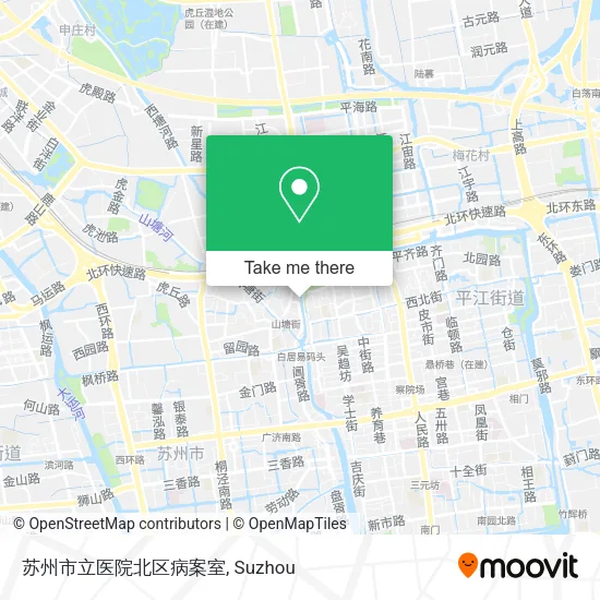 苏州市立医院北区病案室 map