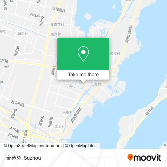 金苑桥 map