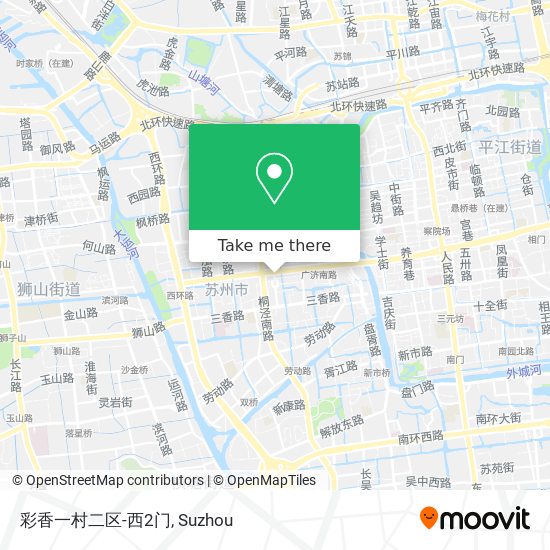 彩香一村二区-西2门 map