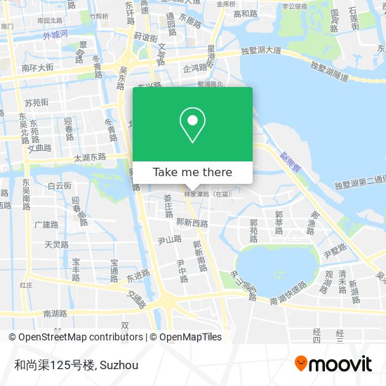 和尚渠125号楼 map