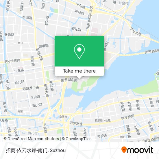 招商·依云水岸-南门 map