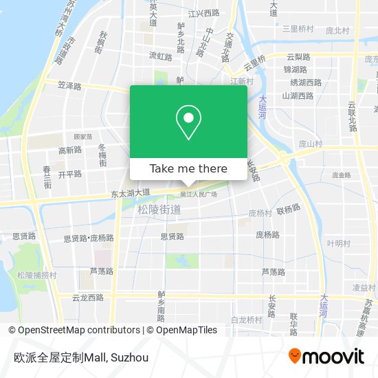 欧派全屋定制Mall map