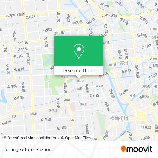orange store map