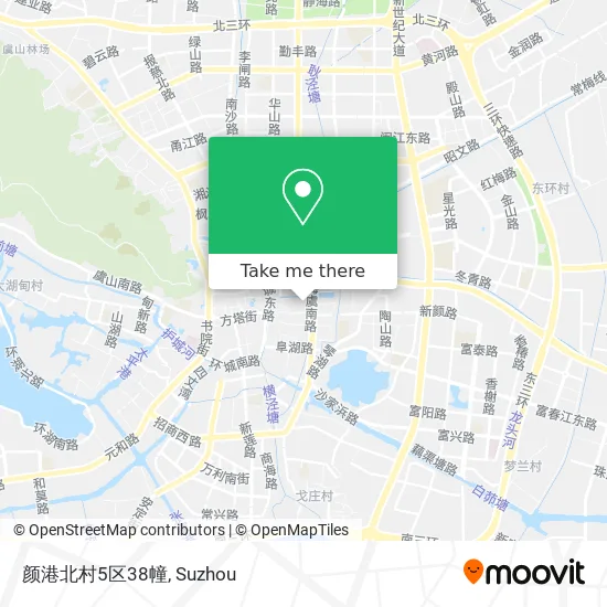 颜港北村5区38幢 map