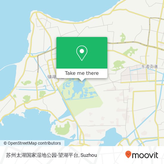 苏州太湖国家湿地公园-望湖平台 map