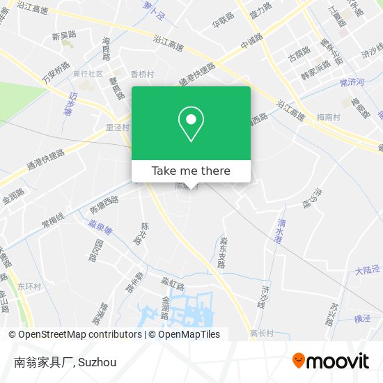 南翁家具厂 map