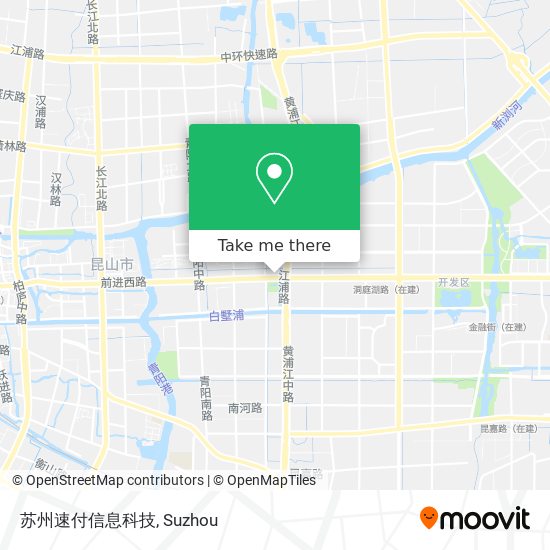 苏州速付信息科技 map