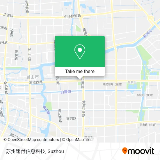 苏州速付信息科技 map