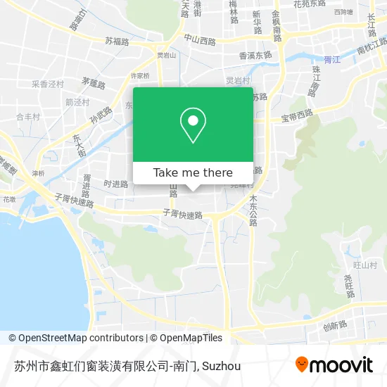苏州市鑫虹们窗装潢有限公司-南门 map