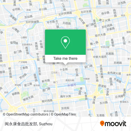 闽永康食品批发部 map