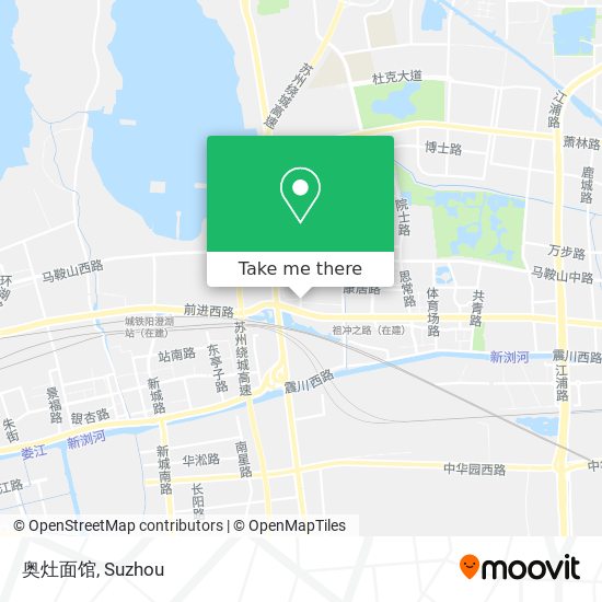 奥灶面馆 map