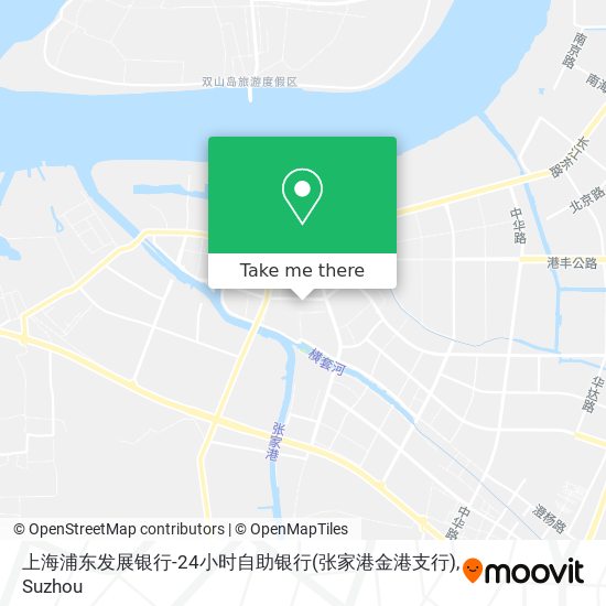 上海浦东发展银行-24小时自助银行(张家港金港支行) map