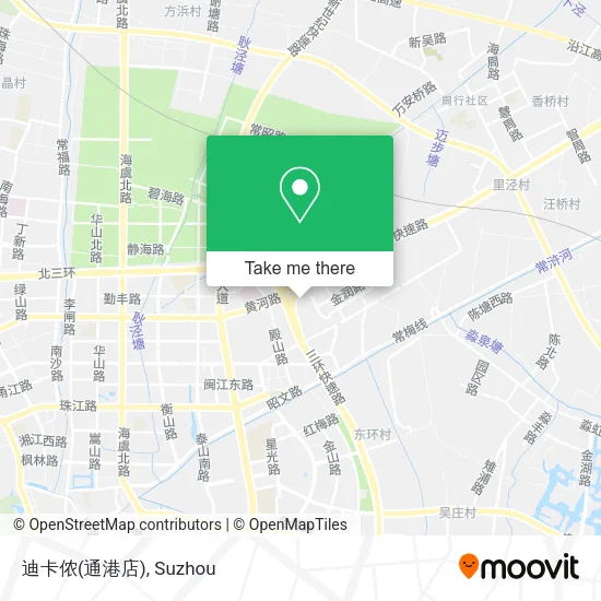 迪卡侬(通港店) map
