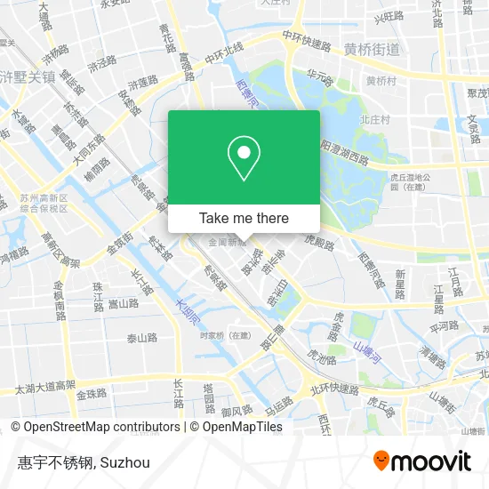 惠宇不锈钢 map
