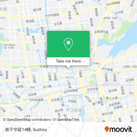 惠宇华庭14幢 map