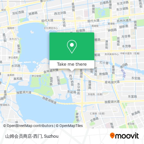 山姆会员商店-西门 map