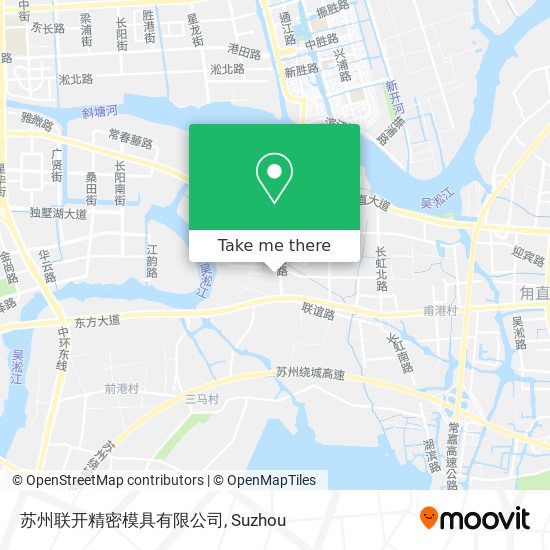 苏州联开精密模具有限公司 map