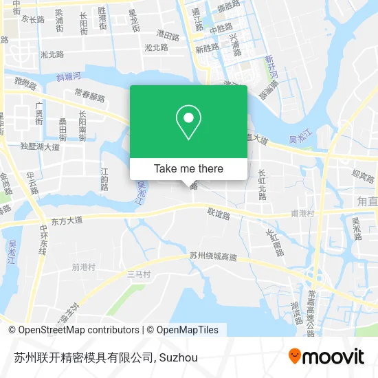 苏州联开精密模具有限公司 map