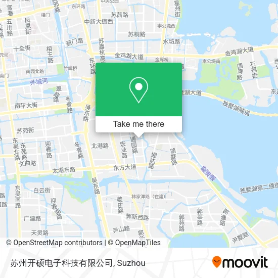 苏州开硕电子科技有限公司 map