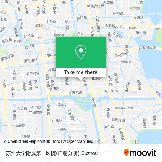 苏州大学附属第一医院(广慈分院) map