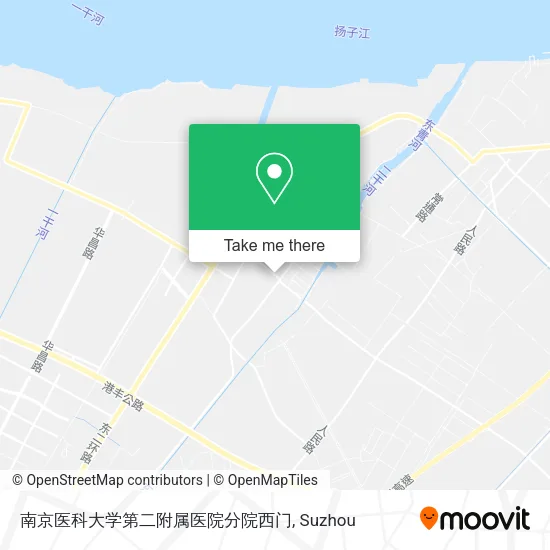 南京医科大学第二附属医院分院西门 map