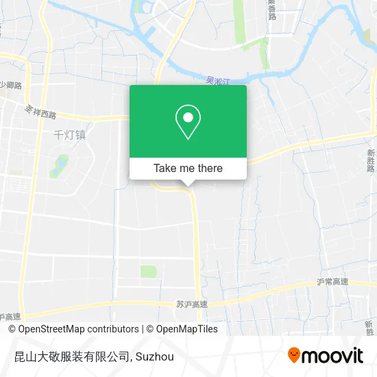昆山大敬服装有限公司 map