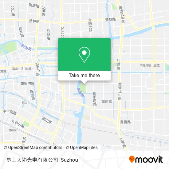 昆山大协光电有限公司 map