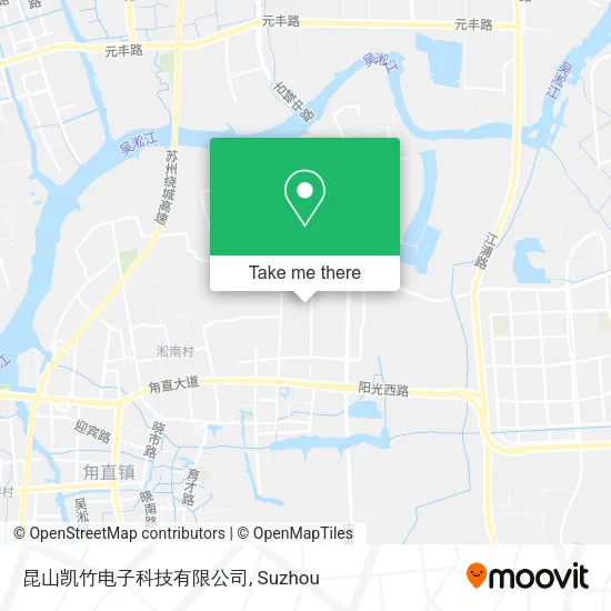 昆山凯竹电子科技有限公司 map