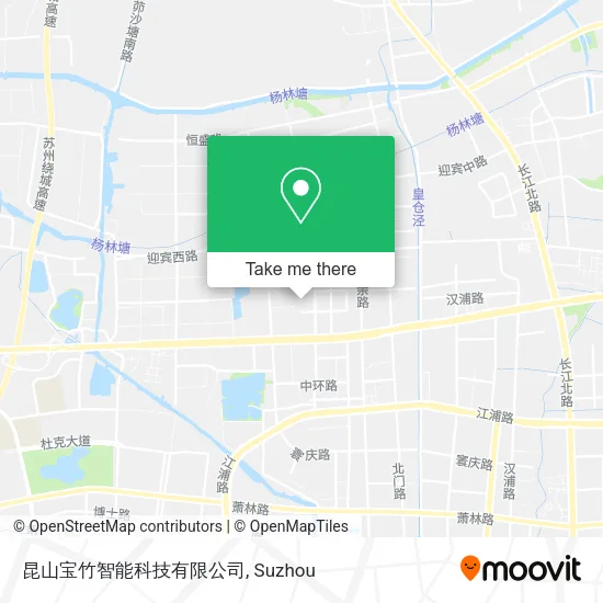昆山宝竹智能科技有限公司 map