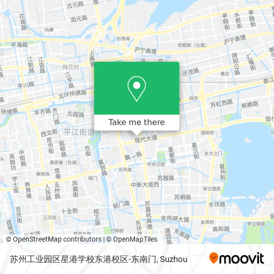 苏州工业园区星港学校东港校区-东南门 map