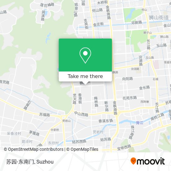 苏园-东南门 map