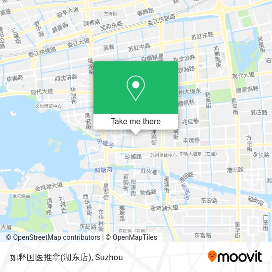 如释国医推拿(湖东店) map