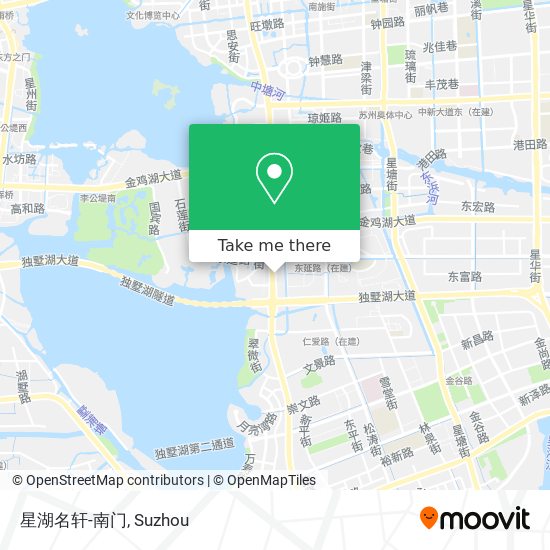 星湖名轩-南门 map