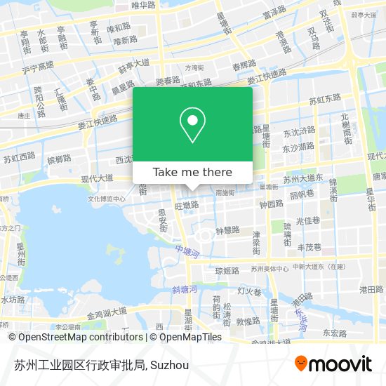 苏州工业园区行政审批局 map