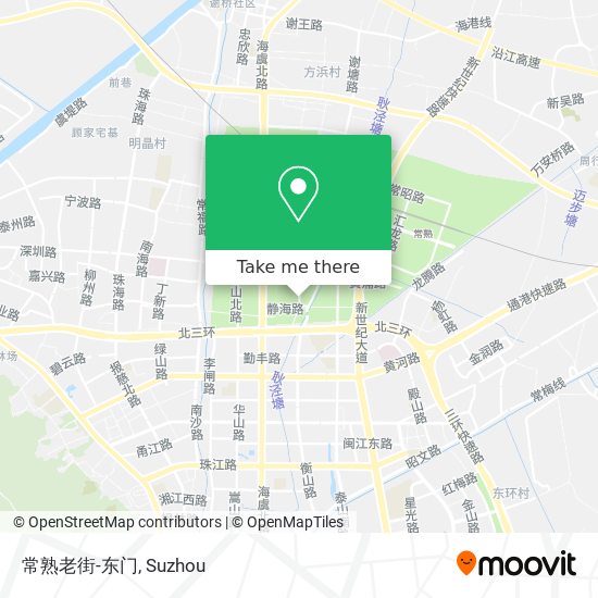 常熟老街-东门 map