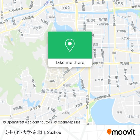 苏州职业大学-东北门 map